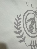 Gucci 26SSFashion Knight Badge Printed T-shirt Couple Versatile Casual Short Sleeve