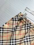 Burberry 26SS Classic Checkered Casual Versatile Drawstring Shorts
