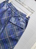 Burberry 26SS Classic Checkered Casual Versatile Drawstring Shorts