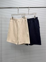 Dior Classic Full Logo Jacquard Shorts Unisex Casual Sports Shorts