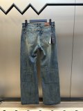 Gucci 26SS Fashion Retro Horseclip Washed Casual Jeans