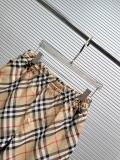 Burberry 26SS Classic Checkered Casual Versatile Drawstring Shorts