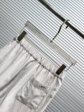 Prada 26SS Women's Fashion Casual Versatile Collar Long Sleeve Loose Wide Leg Shorts
