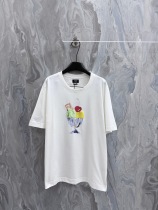 Fendi 26SS Fashion Ice Cream Printed Round Neck T-shirt Unisex Casual Versatile Short Sleeve Fendi 26SS Fashion Ice Cream Printed Round Neck T-shirt Unisex Casual Versatile Short Sleeve