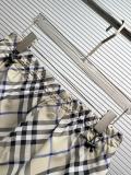 Burberry 26SS Classic Checkered Casual Versatile Drawstring Shorts