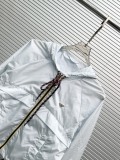 Prada 26SS Fashion Short Tech Nylon Hoodie Coat