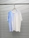 Loewe 26SS New Fashion Dyeing Embroidered Logo Short Sleeve Couple's Casual Versatile T-shirt