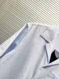Louis Vuitton Fashion Versatile Dark Pattern Jacquard Short Sleeve Shirt Shorts Set