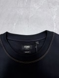 Fendi 26SS Unisex Fashion Versatile Casual Short Sleeve T-shirt