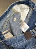 Dior 26SS Fashion Versatile Pocket Embroidered Workwear Jeans Washed Jeans