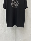 Gucci 26SSFashion Knight Badge Printed T-shirt Couple Versatile Casual Short Sleeve