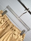 Prada 26SS New Fashion Triangle Logo khaki Casual Shorts
