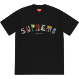 Supreme City Arc Tee City Embroidered Logo Arc Rainbow Short Sleeve T-shirt