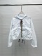 Prada 26SS Fashion Short Tech Nylon Hoodie Coat