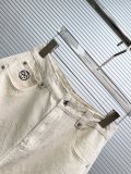 Louis Vuitton Fashion Vintage Jacquard Versatile Straight leg Jeans