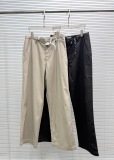 Balenciaga Classic Versatile Casual High Waist Straight Leg Pants