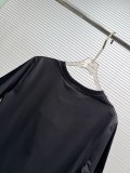 Chanel Fashion Embroidered Flower Round Neck T-shirt  Women's Casual Versatile Short Sleeves