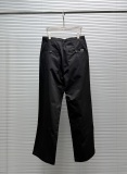 Balenciaga Classic Versatile Casual High Waist Straight Leg Pants