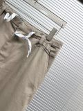 Balenciaga Classic Versatile Casual High Waist Straight Leg Pants