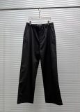 Balenciaga Classic Versatile Casual High Waist Straight Leg Pants