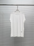 Loewe Classic Simple Embroidered Round Neck T-shirt Women's Casual Loose Short Sleeve