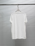 Loewe Classic Simple Embroidered Round Neck T-shirt Women's Casual Loose Short Sleeve