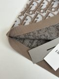 Dior 26ss Fashion Wool Blended Jacquard Knitted Round Neck Short Sleeve