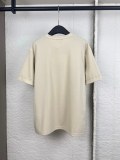 Prada Classic Triangle Logo Waffle T-shirt Couple Loose Casual Short Sleeve