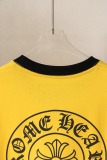 Chrome Hearts 26SS Fashion Foam Logo Printed T-shirt Couple Casual Oversize Short Sleeve