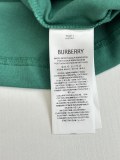 Burberry 26SS Classic Toothbrush Embroidered Short Sleeve Couple Casual Loose T-shirt