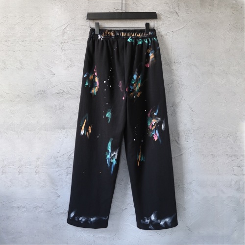 Balenciaga New Couple Embroidered Logo Graffiti Splash Ink Printed Casual Pants