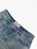 Loewe Fashion Versatile Embroidered Washed Casual Jeans