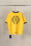 Chrome Hearts 26SS Fashion Foam Logo Printed T-shirt Couple Casual Oversize Short Sleeve