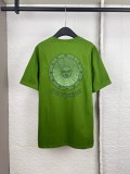 Burberry Fashion Sun Clock Embroidered T-shirt Couple Loose Casual Short Sleeve