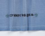 Chrome Hearts 26SS Classic Embroidered Patchwork Cross Short Sleeve Couple Casual Loose T-shirt