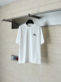 Burberry 26SS Classic Toothbrush Embroidered Short Sleeve Couple Casual Loose T-shirt