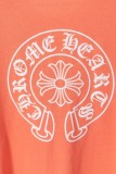 Chrome Hearts 26SS Fashion Foam Logo Printed T-shirt Couple Casual Oversize Short Sleeve