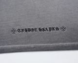 Chrome Hearts 26SS Classic Embroidered Patchwork Cross Short Sleeve Couple Casual Loose T-shirt