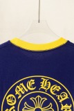 Chrome Hearts 26SS Fashion Foam Logo Printed T-shirt Couple Casual Oversize Short Sleeve