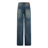 Gucci Fashion Polo Buckle Versatile Casual Jeans