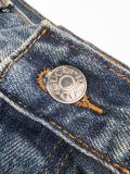 Gucci Fashion Polo Buckle Versatile Casual Jeans