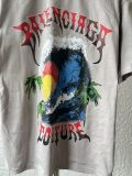Balenciaga Fashion Hawaiian Wave Coconut Tree Crack Printed T-shirt Couple Loose Casual Short Sleeve