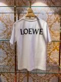 Loewe Fashion Logo Printed Short Sleeve Couple Casual Loose T-shirt