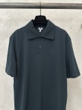Loewe 26SS Unisex Classic Embroidered Logo Casual Versatile Polo Shirt