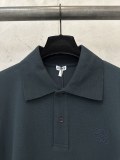 Loewe 26SS Unisex Classic Embroidered Logo Casual Versatile Polo Shirt