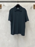 Loewe 26SS Unisex Classic Embroidered Logo Casual Versatile Polo Shirt