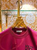 Loewe Fashion Logo Printed Short Sleeve Couple Casual Loose T-shirt
