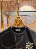 Loewe Fashion Logo Printed Short Sleeve Couple Casual Loose T-shirt