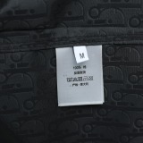 Dior New Classic Full Logo Casual Versatile Short Sleeve Shirt