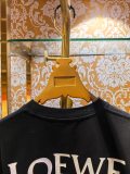 Loewe Fashion Logo Printed Short Sleeve Couple Casual Loose T-shirt